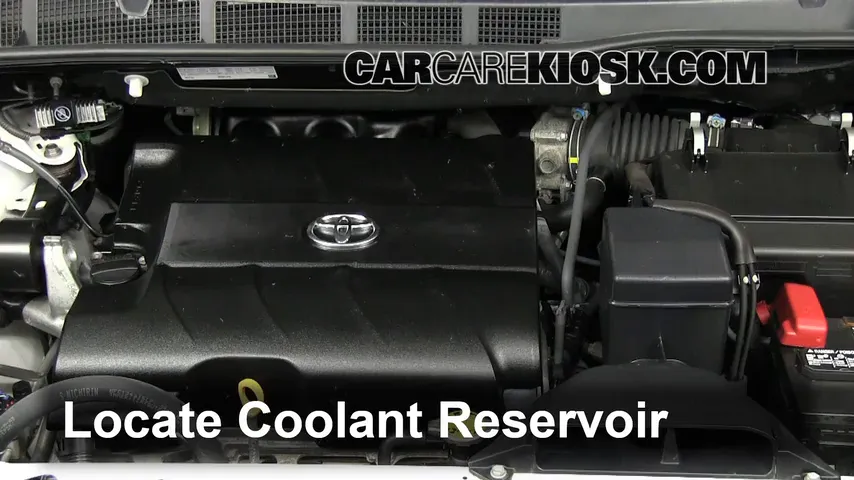 How to Add Refrigerant to a 2011 Toyota Sienna XLE 3.5L V6